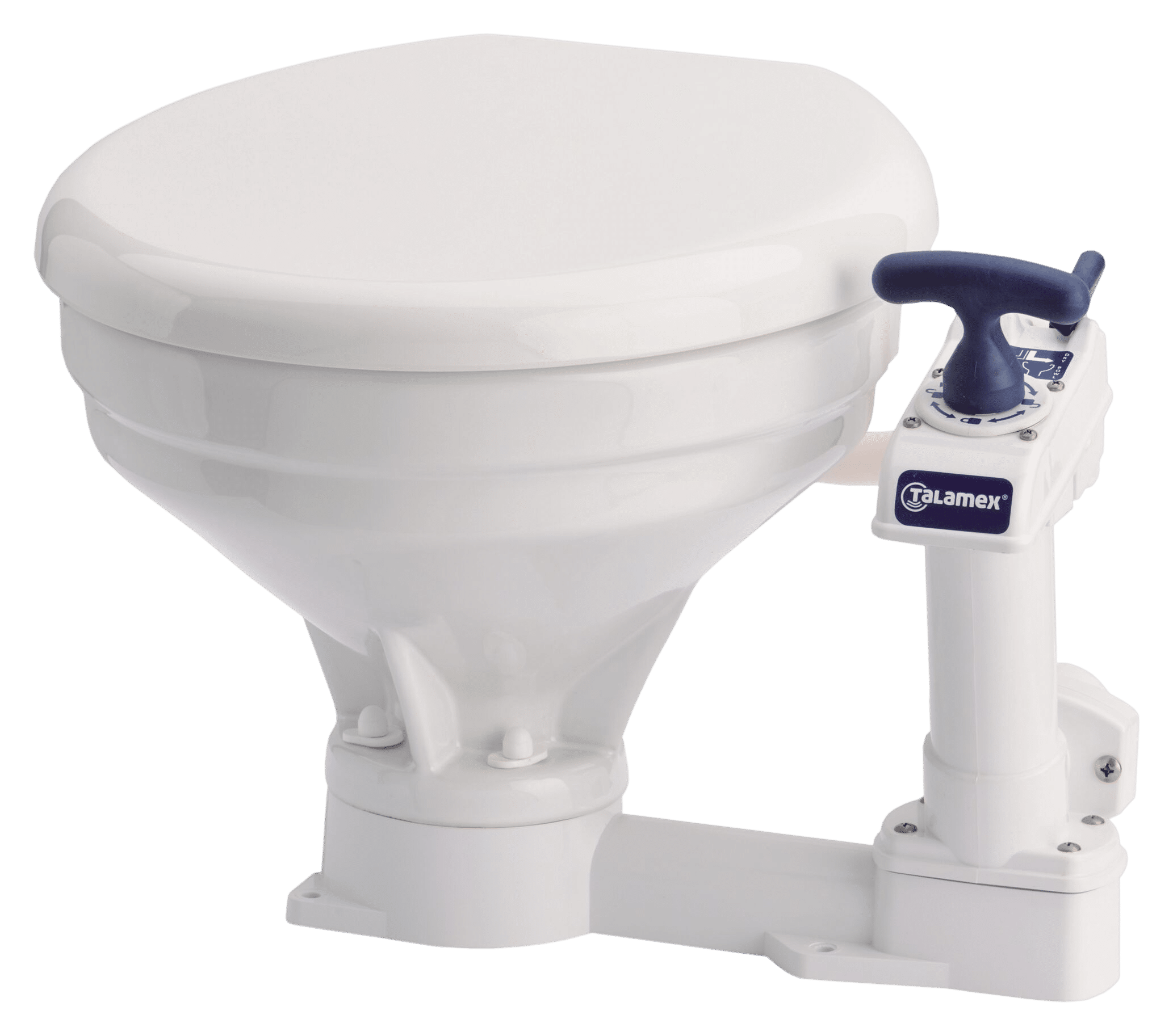 Marine Toilette Komfort manuell turn2lock